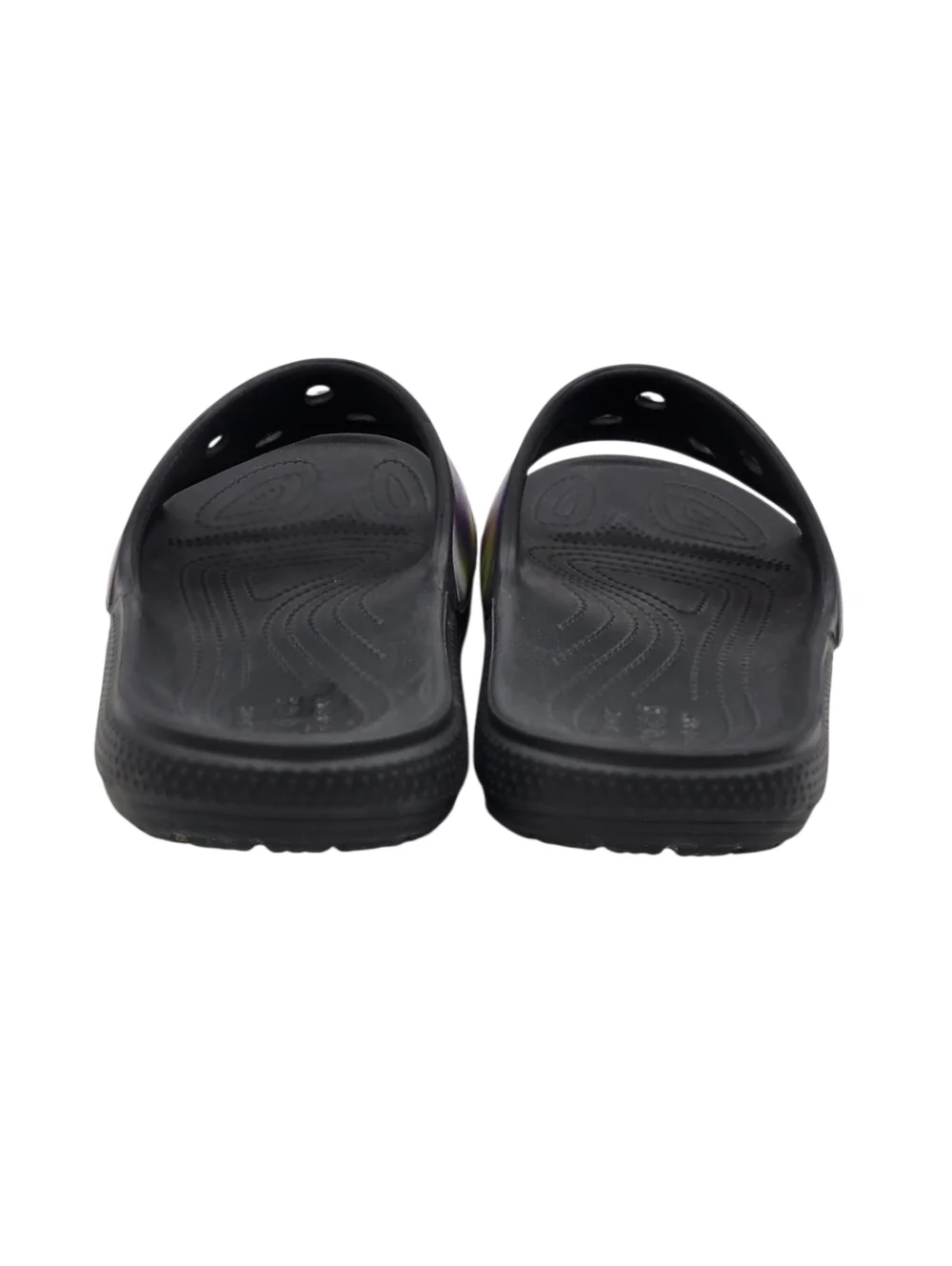 Crocs Classic Solarized Slides Women Size 12 Men Size 10 Tie Dye Sandals Unisex